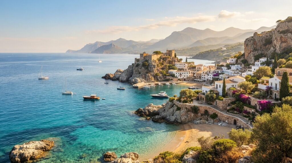Best late summer destinations in September with a scenic Mediterranean coastline