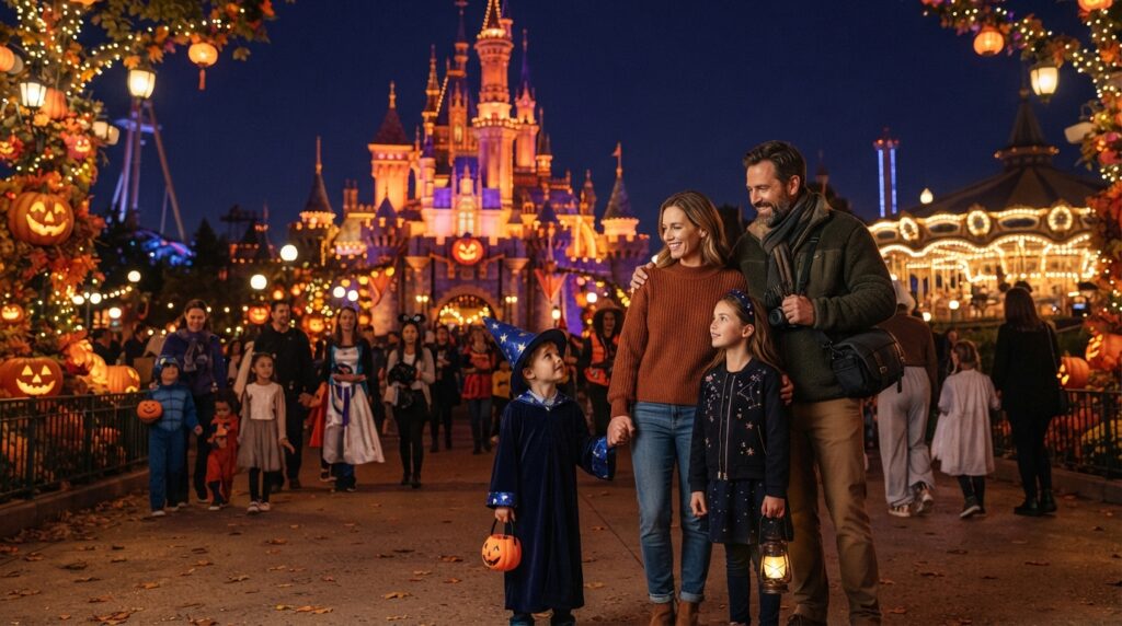 family Halloween attractions in the USA