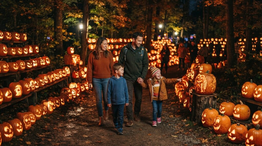 Halloween attractions for families