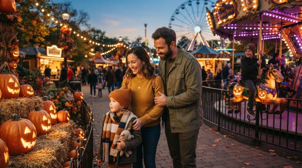 family Halloween attractions
