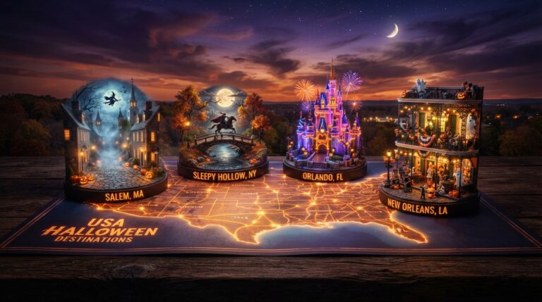 best places to go for Halloween
