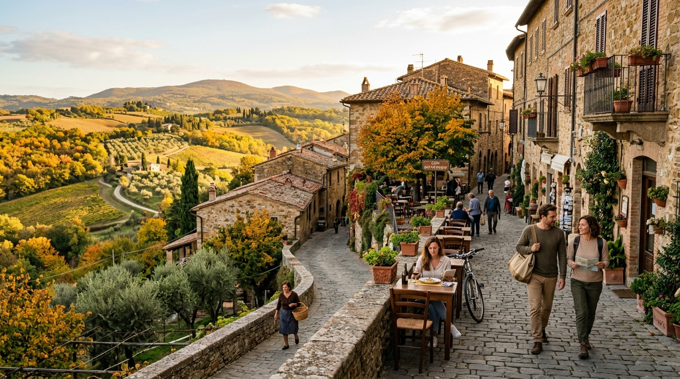 quiet places in Europe in October